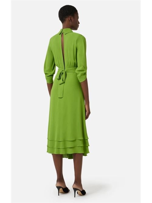 Abito in georgette di viscosa ELISABETTA FRANCHI | AB92361E2.EV3